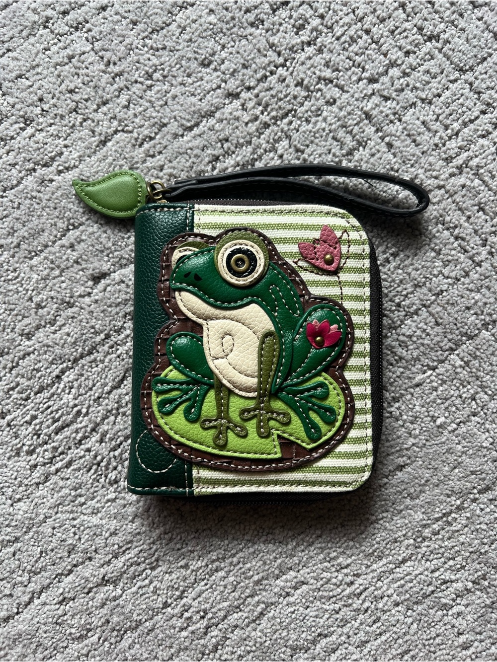 Chala Frog Wristlet Wallet
